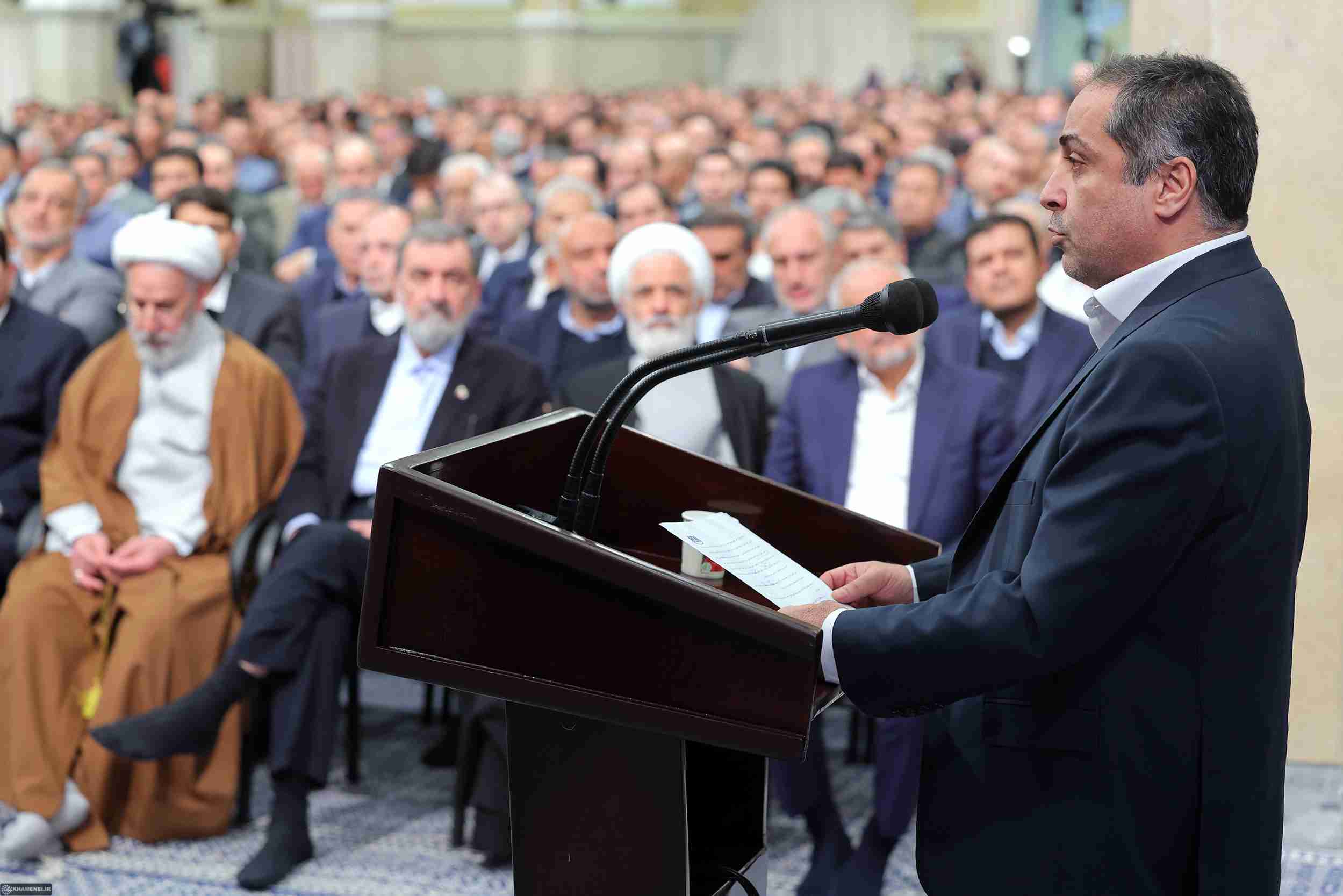 دیدار با مقام معظم رهبری در حاشیه رویداد "پیشگامان پیشرفت"